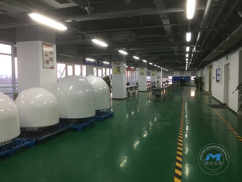 科技設(shè)備企業(yè)廠房車間裝修設(shè)計(jì)無(wú)塵車間